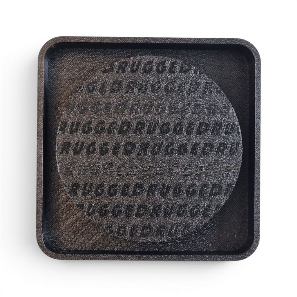 Ukryta wentylacja magnetyczna kwadratokrąg 100mm Czarna