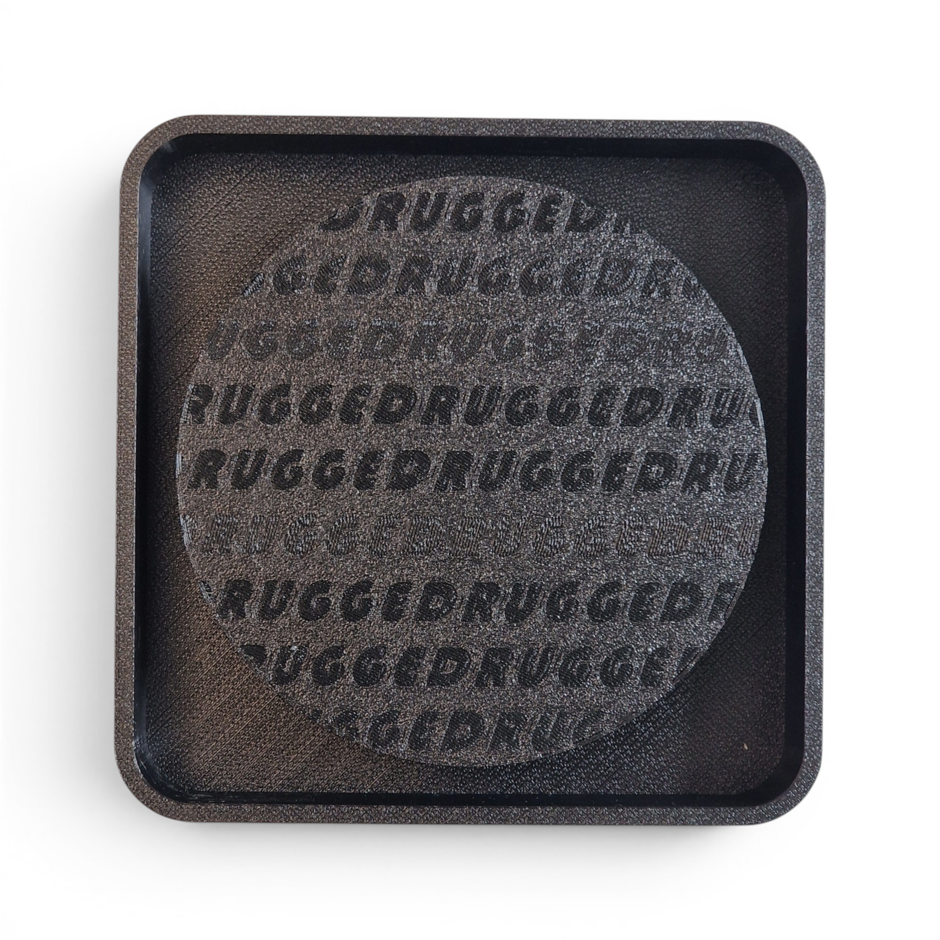 Ukryta wentylacja magnetyczna kwadratokrąg 150mm Czarna