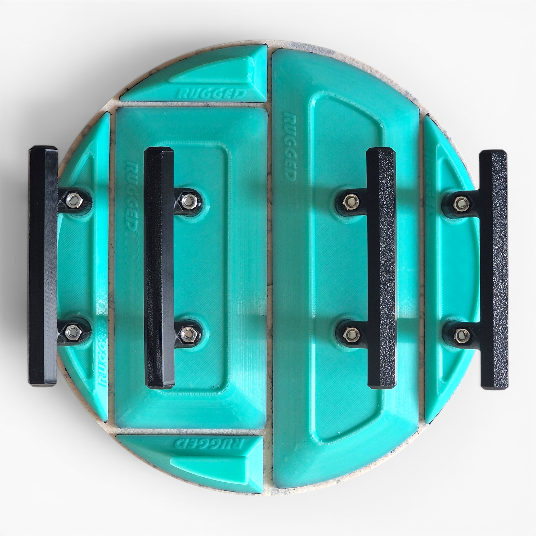 Straight sanding block with LED - replaceable battery base