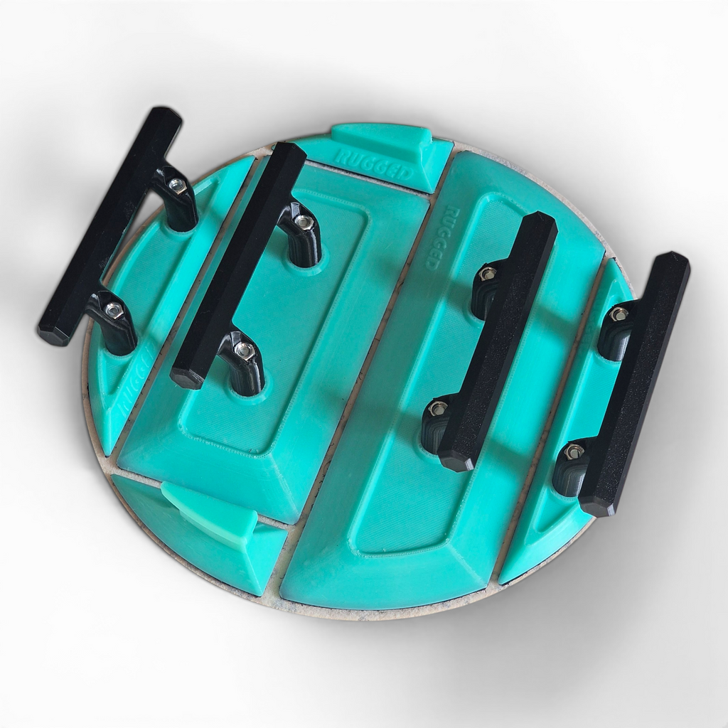 Zestaw 6 mini pacek szlifierskich na papier 225mm
