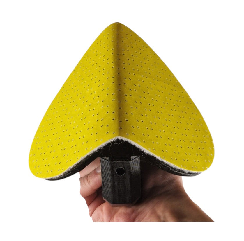 90-degree internal corner sanding trowel