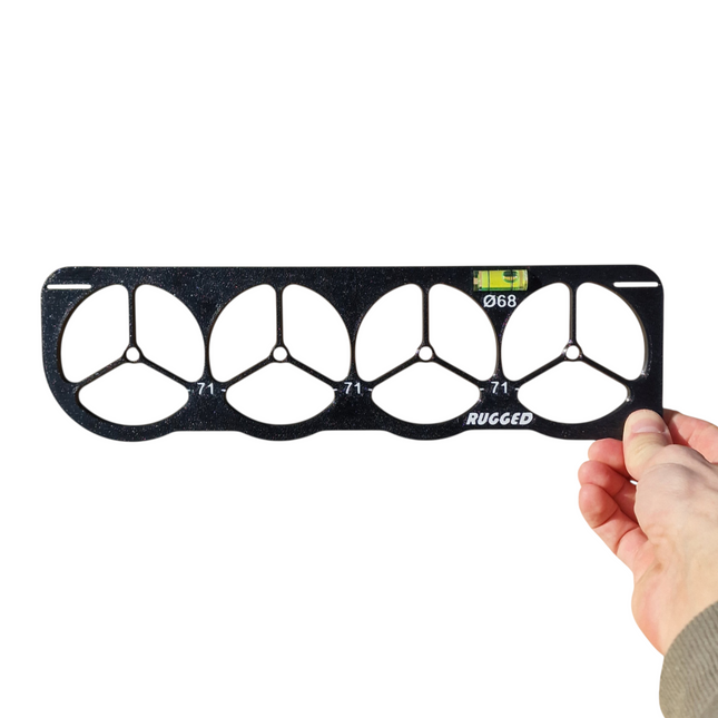 Szablon do montażu puszek elektrycznych - 4