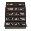 Set of spacers for mounting 18mm thick furniture fronts